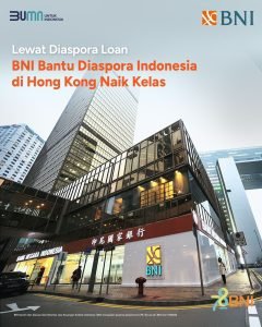 BNI Bantu Diaspora Indonesia di Hong Kong Naik Kelas