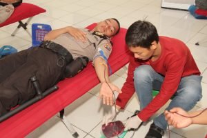SPN Polda Sumut Gelar Donor Darah Wujud Kepedulian Membantu Sesama