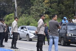 Polres Samosir Sukses Amankan Aksi Damai Keturunan OTRS