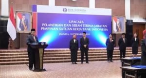 Gubernur Bank Indonesia Lantik 28 Pejabat Baru, 2 Pejabat Pernah Bertugas di KPw BI Provinsi Sumut