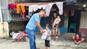 Ketua DPRD Medan Wong Chun Sen Terus Bantu Balita Penderita Stunting