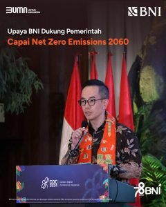 Upaya BNI Dukung Pemerintah Capai Net Zero Emissions 2060