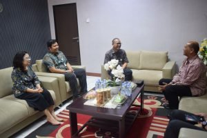 KPPU Kanwil I Sambut Kunjungan Kabinda Sumut