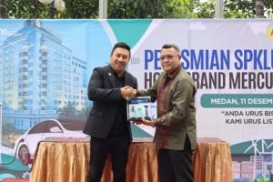 Sambut Lbur Nataru, PLN UID Sumut Resmikan “SPKLU in Hotel”