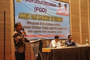 Pemkab Samosir Gelar FGD Tahap Akhir dan Market Sounding Penyusunan Studi Kelayakan Investasi