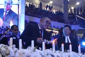 15.000 Jemaat Meriahkan Natal Oikumene Sumut 2024, Naslindo Sirait : “Oikumene Rumah Bersama untuk Memuliakan Tuhan”