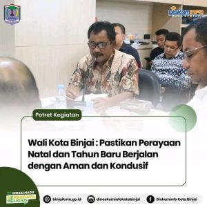 Wali Kota Binjai: Pastikan Perayaan Natal dan Tahun Baru Berjalan dengan Aman dan Kondusif