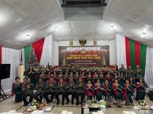 600 Warga Binaan Rutan Kelas I Tanjung Gusta Medan Ikuti Perayaan Natal