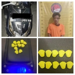 Sedang Menunggu Pembeli Didepan Rumah, VlBandar Narkoba di Tangkap Polres Binjai