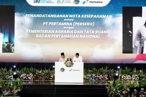 Kementerian ATR/BPN dan Pertamina Perkuat Sinergi untuk Dukungan Swasembada Energi