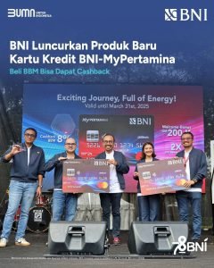 Produk Baru Kartu Kredit BNI-MyPertamina: Cashback hingga 8% untuk Pembelian BBM