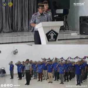 79 Orang Warga Binaan Lapas Binjai Terima Remisi Khusus Hari Natal Tahun 2024