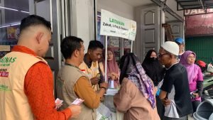 Alfamidi Bersama Baznas Kota Medan Berkolaborasi Bagikan Voucher ke Dhuafa