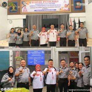 Jalan ni Survei Akreditasi Tim Surveyor puji klinik Lapas Binjai