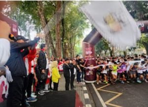 KPU Sumut Gelar Fun Run 2024, Ajak Masyarakat Sukseskan Pilkada Serentak