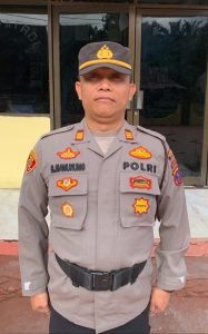 Kapolsek Kutalimbaru Ucapkan Selamat Tahun Baru 2025
