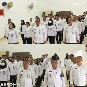 Lapas Binjai ikutin Apel bersama awal Tahun 2025