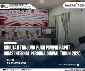 Karutan Tanjung pura pimpin Rapat Dinas Internal Perdana Diawal Tahun 2025