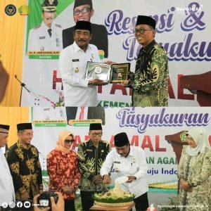 WUJUD SINERGITAS, LAPAS BINJAI HADIRIN TASYAKURAN PERINGATAN HARI AMAL BHAKTI (HAB)KEMENAG RI KE 79