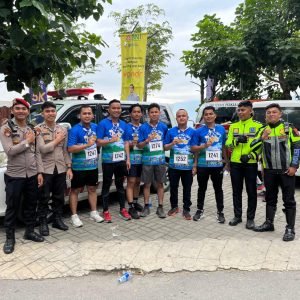 Polsek Pangururan, Gelaran Event The Blues Fun Run Samosir 2025 Berjalan Aman dan Lancar