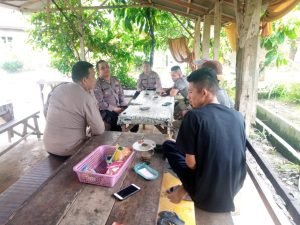 Sat Binmas Polres Langkat Gandeng Tokoh Masyarakat Jaga Stabilitas Kamtibmas