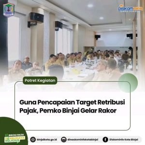 Guna Pencapaian Target Retribusi Pajak, Pemko Binjai Gelar Rakor