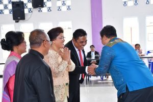 Bupati Samosir Hadiri Pisah Sambut Praeses Distri VII