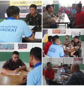 Dukung Progam Amnesti, Lapas Narkotika Langkat Laksanakan Assesment Terhadap WBP
