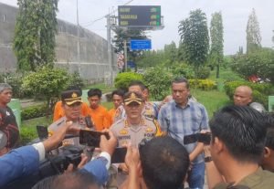 Polsek Tembung Tangkap Empat Pelaku Pencurian Iphone 13 di Tol Bandar Selamat
