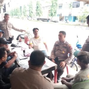 Lewat Sambang Personil Sat Binmas Polres Langkat Wujudkan Kamtibmas Kondusif