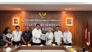 Bupati Samosir, Sampaikan Usulan Kegiatan Prioritas ke Dirjen Cipta Karya Kementerian PU RI
