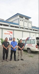 Rutan Kelas I Tanjung Gusta Medan Antar 5000 Paving Block Pesanan Mesjid Al-Mukhlisin Helvetia