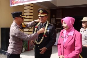 Wisuda Purna Bhakti Kabag Ren Polres Samosir Berjalan Sukses, Aman.