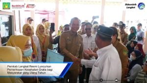Pemkab Langkat Resmi Luncurkan Pemeriksaan Kesehatan Gratis bagi Masyarakat yang ulang Tahun