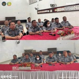 Lapas Binjai ikutin zoom pengarahan Dirjenpas mengenai 13 akselerasi program menteri Imipasi