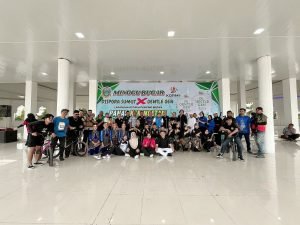Minggu Bugar Bersama Disporasu & KORMI, Ratusan Warga Ramaikan Lapangan Astaka