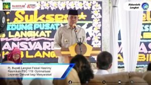 PJ Bupati Langkat Faisal Hasrimy Resmikan PSC 119 Optimalisasi Layanan Darurat bagi masyarakat