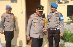 Polresta Deli Serdang Laksanakan Tes Urin Mendadak Usai Apel Pagi