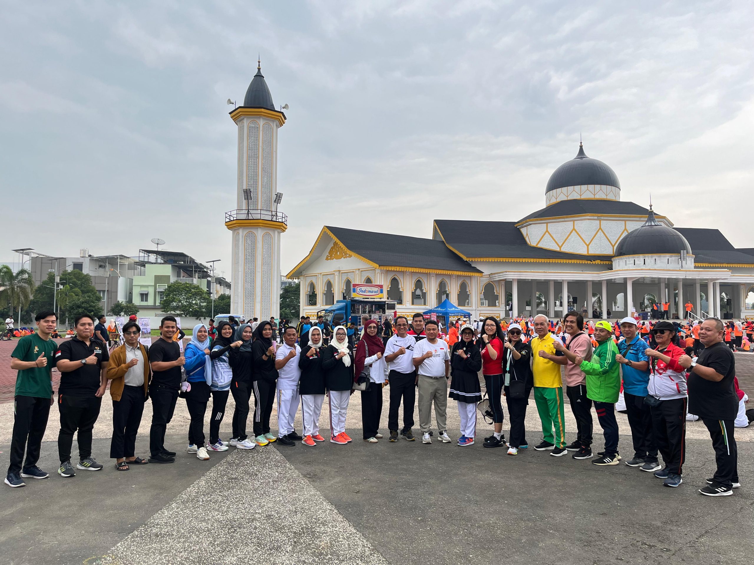 Minggu Bugar Bersama Disporasu dan KORMI Makin Diminati Masyarakat