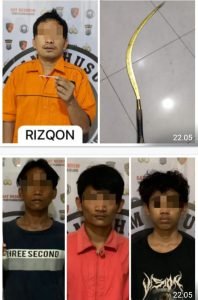 Polres Pelabuhan Belawan Tangkap Empat Pelaku Tawuran, Hasil Tes Urine Positif Narkoba