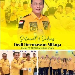 Dedi Dermawan Milaya Terpilih sebagai Korwil Sumatera PP AMPG 2024-2029