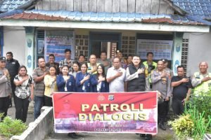 Cooling System : Kapolres Binjai Patroli Dialogis Sambangi Warga