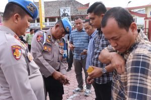 Subbid Provos Polda Sumut Tegakkan Disiplin di Polres Samosir
