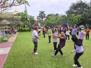 Golden Dream Festival SOIna Sumut: Ratusan Anak Bertalenta Khusus Antusias Ikuti Senam Ceria