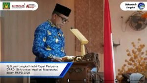 Pj Bupati Langkat Hadiri Rapat Paripurna DPRD: Sinkronisasi Aspirasi Masyarakat dalam RKPD 2025