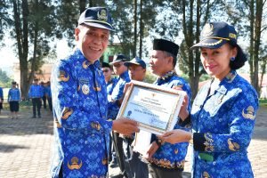 Wabup Samosir Pimpin Jabatan pada Hari Kesadaran Nasional