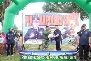Sukses…!!!Piala Kapolres Binjai U14 Tahun 2025