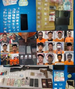 Polda Sumut dan Jajaran Ungkap 132 Kasus Narkotika dalam Sepekan