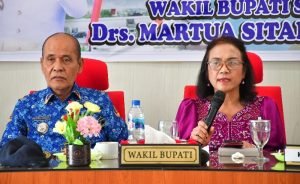 Wabup Masuki Purna Bakti Tugas, Pemkab Samosir Gelar Ramah Tamah