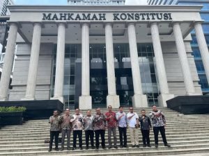 Bawaslu Sumut dampingi Bawaslu Kabupaten Mandailing Natal Ikuti Sidang Pemeriksaan
